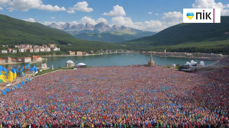 Як штучний інтелект бачить проведення Євробачення у Франківську (ФОТО) 6 Default A song contest in a Ukrainian city famous European sin 1 scaled