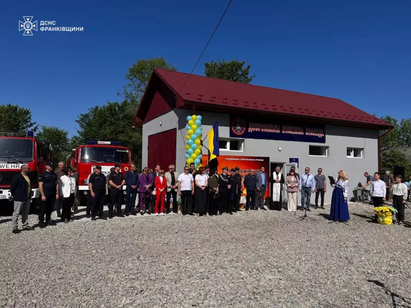 На Тисмениччині відкрили першу Добровільну пожежну команду (ФОТО)