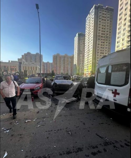 У Москві підірвали авто з військовим: йому відірвало ноги (ФОТО, ВІДЕО)