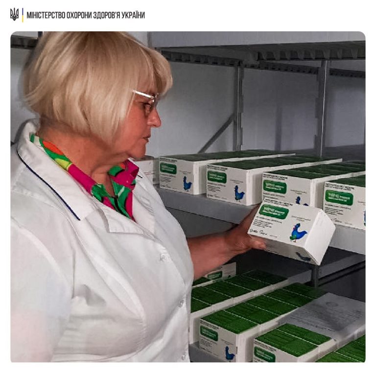 10 областей України, у тому числі Прикарпаття, отримають 20 тисяч вакцин від вітрянки