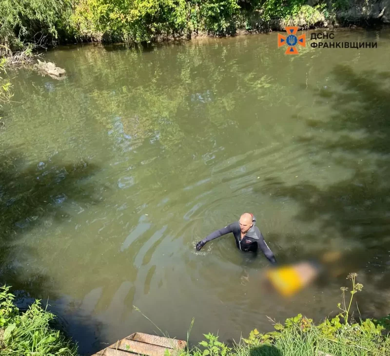 В річці біля Франківська втопився чоловік (ФОТО)