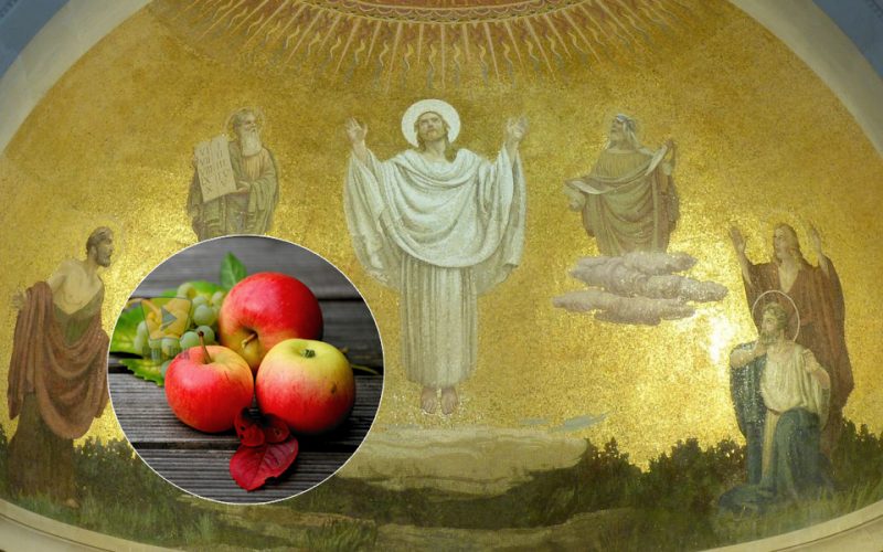 Преображення Господнє: вважаймо, щоб яблука не затьмарили нам Спасителя