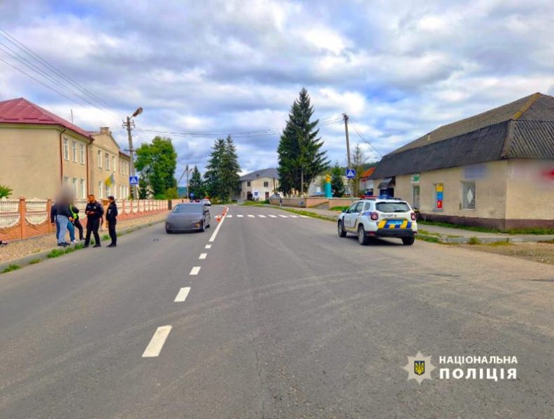 На Тлумаччині водійка на пішохідному переході збила 12-річного хлопчика (ФОТО)