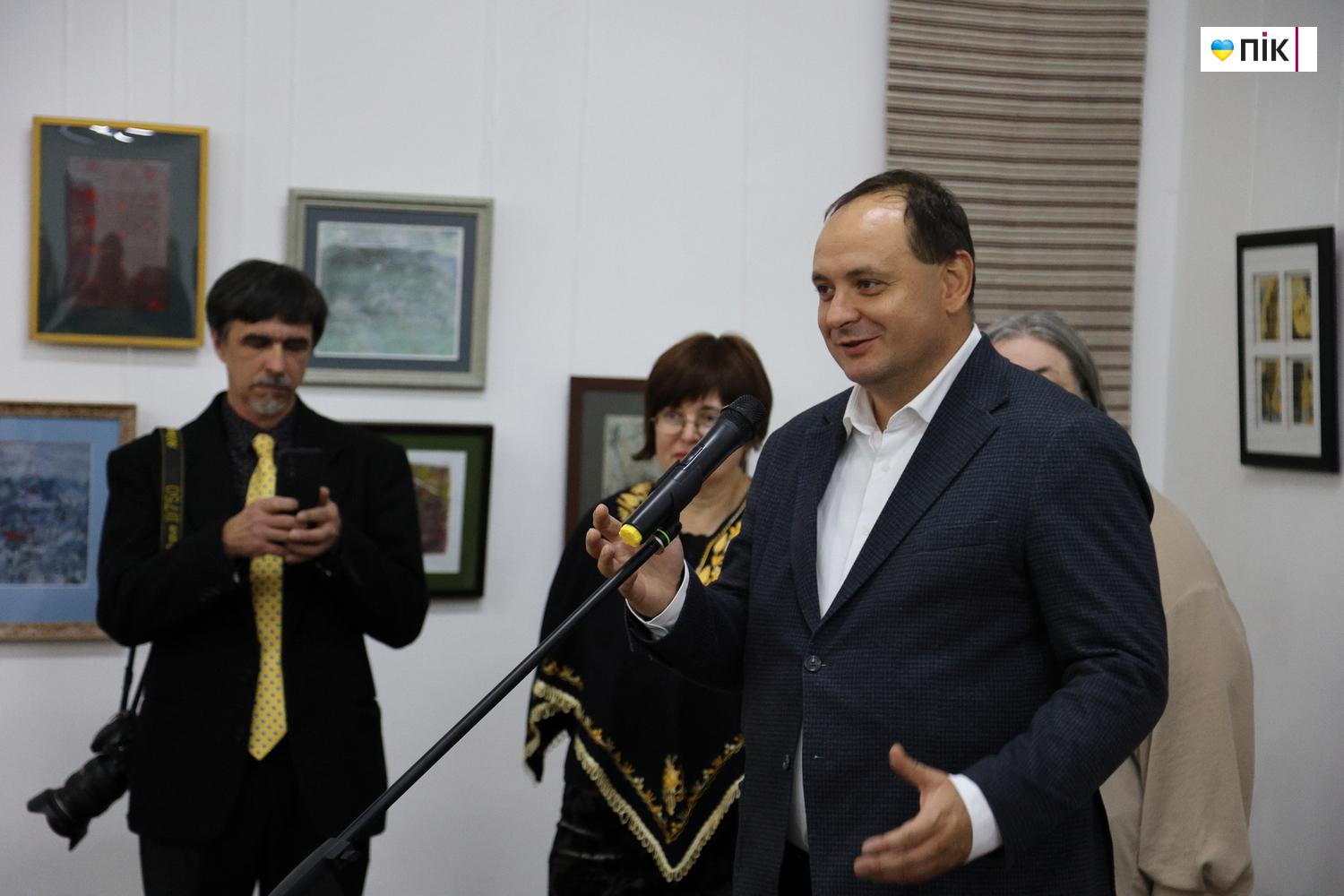 У Франківську відкрили ретроспективну виставку Михайла Мурафи (ФОТО) 8 IMG 0667 2