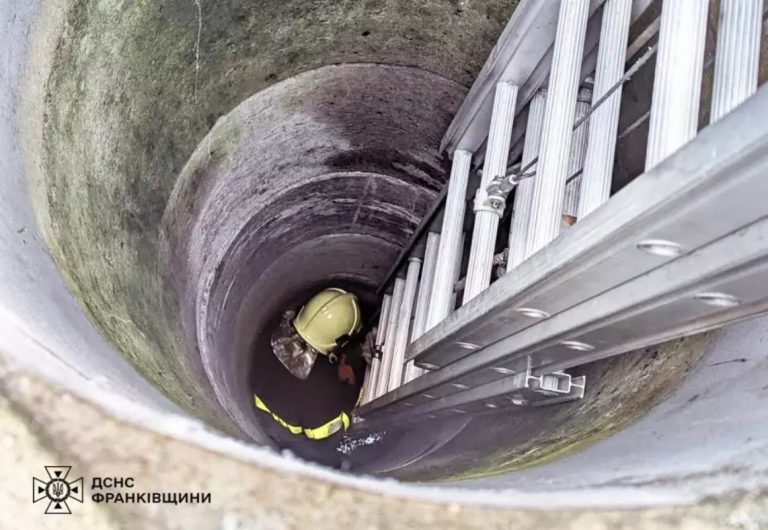 На Коломийщині у 4-метровий колодязь впав собака (ФОТО) 4 17926012