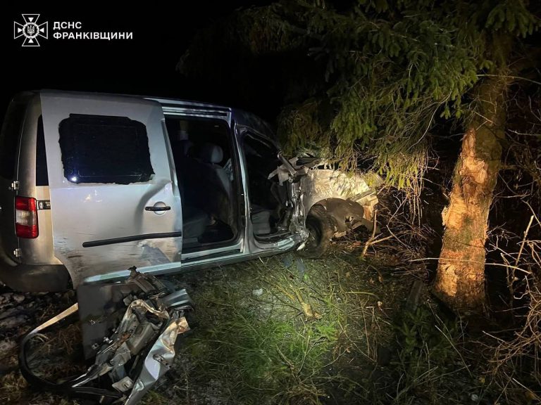 На Коломийщині водій авто в'їхав у дерево (ФОТО) 12 IMG 20241228 101212 201