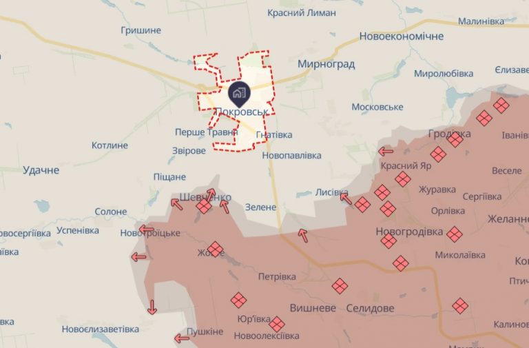 Критична ситуація: окупанти за шість кілометрів від Покровська 4 c48 311