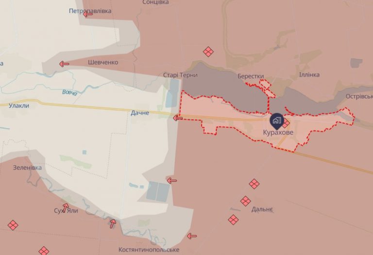 Ситуація на фронті: росіяни окупували Курахове (МАПА) 6 5bd2c068a85061