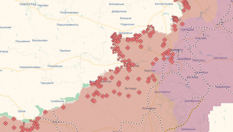 DeepState повідомив, що Сили оборони відновили позиції біля Удачного 3 Znimok ekrana 2025 01 31 065827