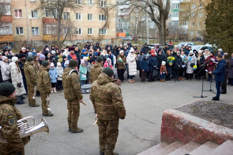 У Франківську відкрили анотаційні дошки двом полеглим воїнам 3 FB IMG 1740077208026