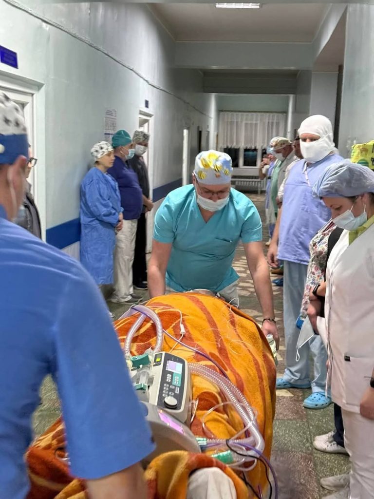 У Калуській ЦРЛ вперше провели забір органів від посмертного донора 12 FB IMG 1740232537883