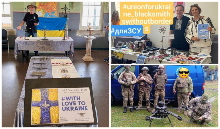 "Вільні птахи для України": як Сергій Полуботько гуртує іноземців для допомоги (ФОТО) 8 MyCollages 2025 02 19T145242.729