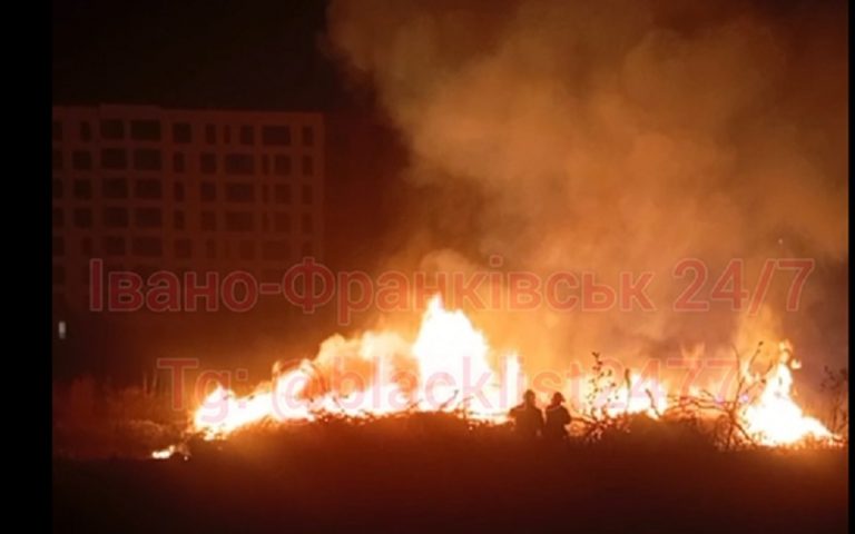Потужна пожежа сталася ввечері у Франківську: перші подробиці (ВІДЕО) 11 kordon dpsu11111