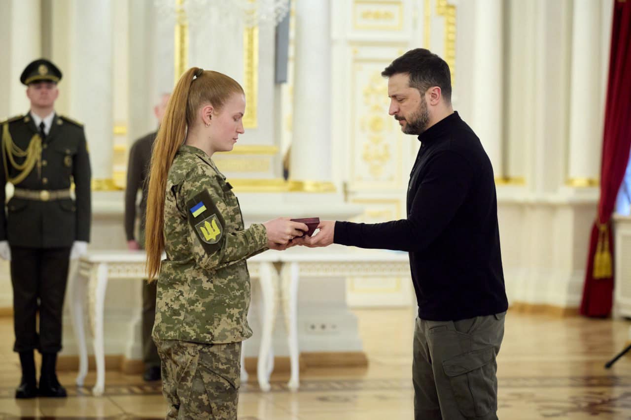 Захисницю з Прикарпаття Оксану Рубаняк нагородили Орденом "За мужність" ІІІ ступеня (ФОТО)