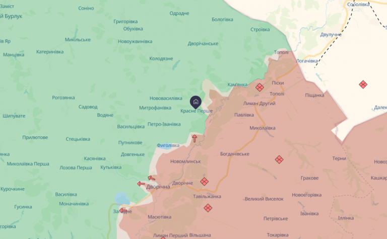 ворог просунувся на Харківщині та Донеччині, - DeepState 11 Znimok ekrana 2025 03 20 071830