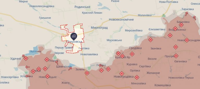 Ситуація на фронті: ЗСУ відновили позиції під Покровськом 6 1 4