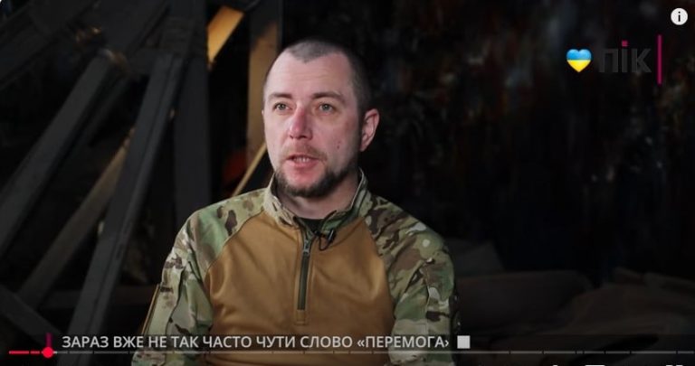 Зараз вже все рідше чути слово "перемога" - військовий з Франківська Мирон Дмитрик