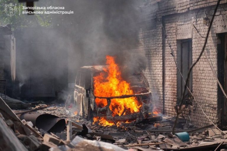 Росіяни за добу завдали понад півтисячі ударів по Запорізькій області
