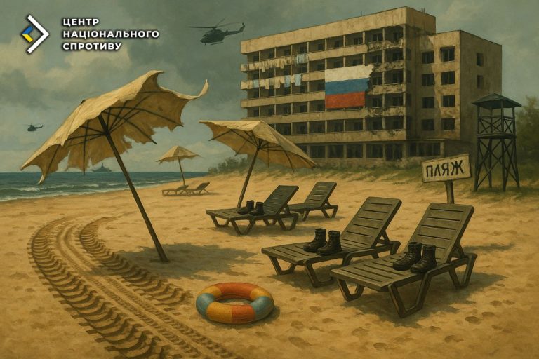 Як російські окупанти імітують туристичний сезон на окупованих територіях