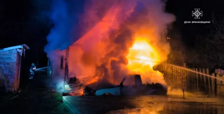 У Надвірнянській громаді горіла будівля та автомобіль (ФОТО) 10 photo 2025 10 14 11 44 14