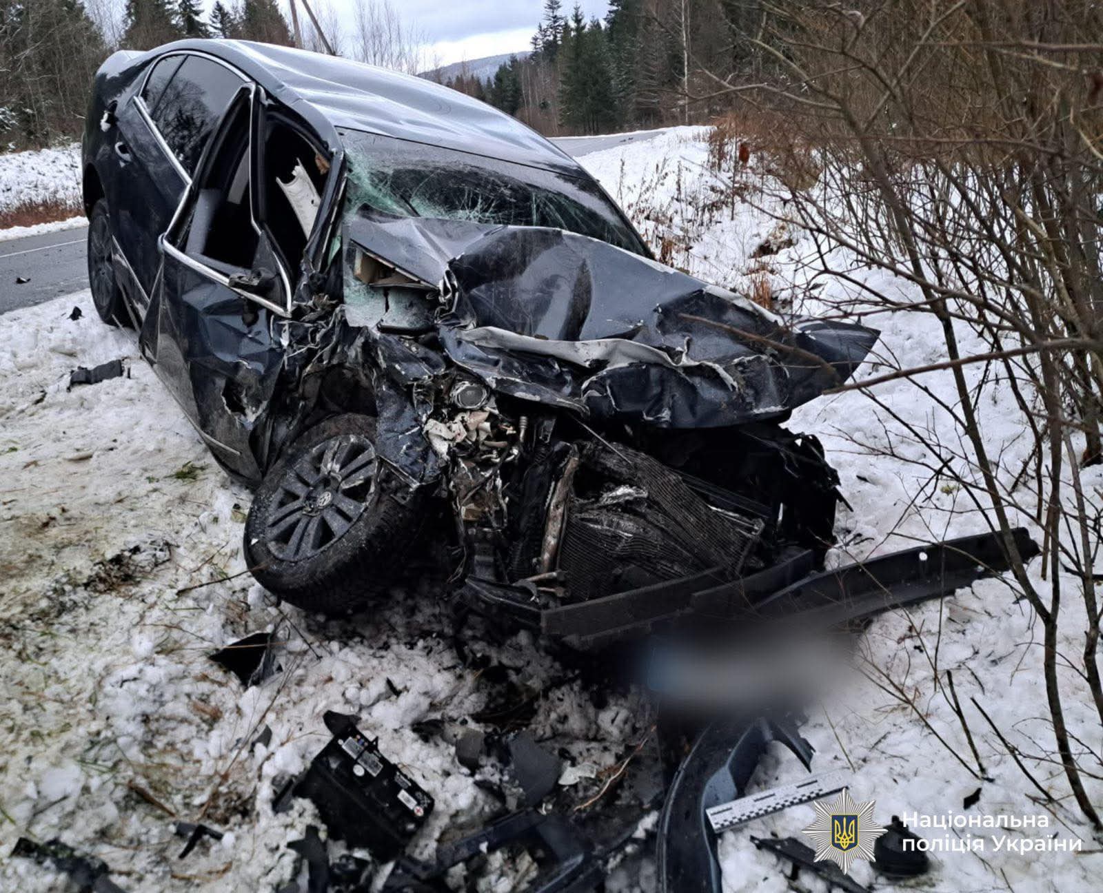 У Вигодській громаді ДТП: два автомобілі зʼїхали в кювет (ФОТО) 3 FB IMG 1763981684332