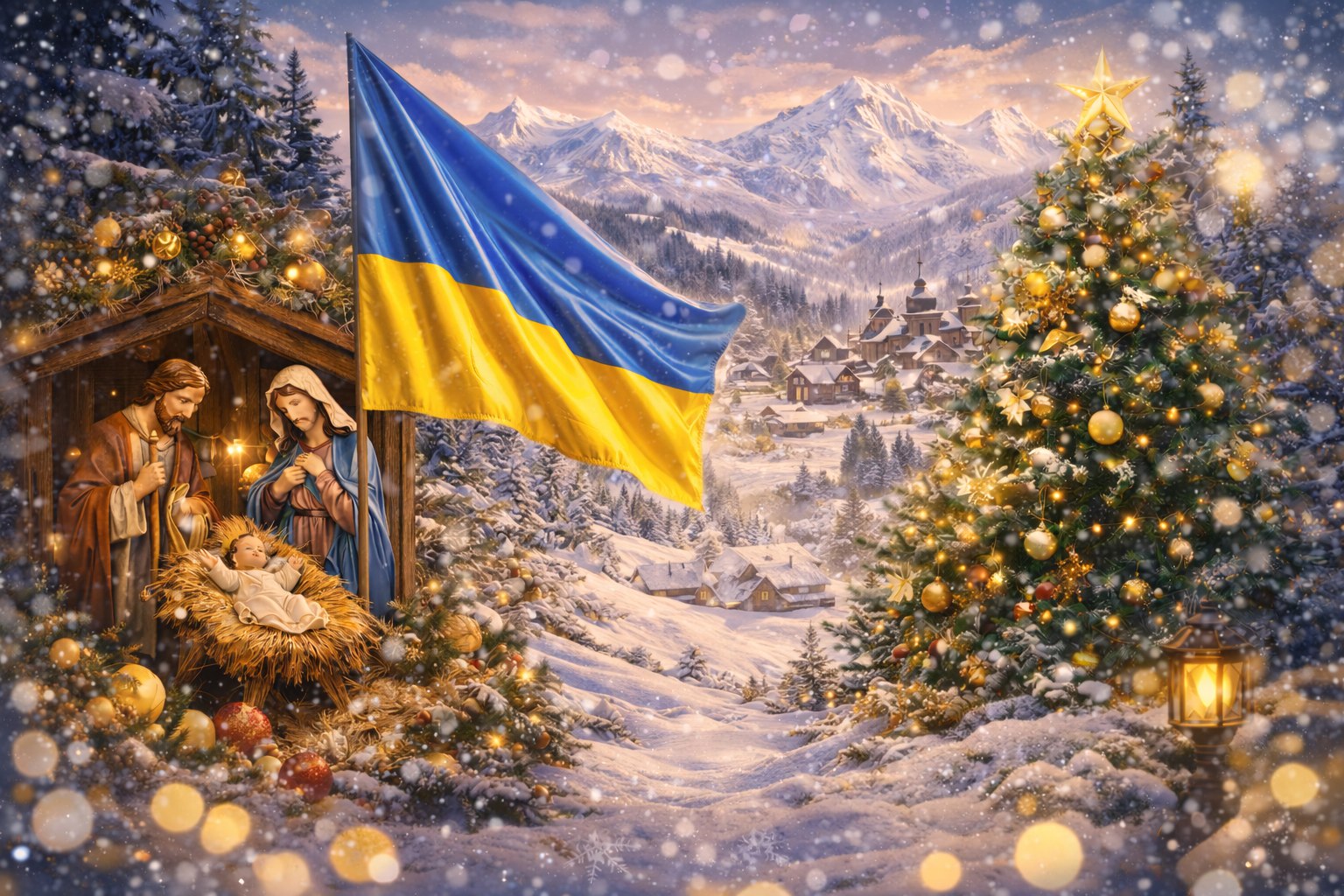 Як мери Прикарпаття вітали з Різдвом Христовим