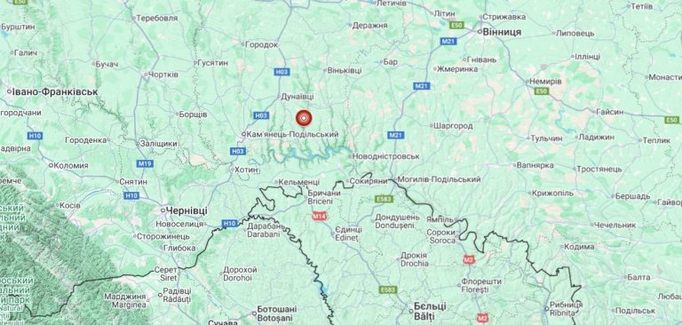 На Хмельниччині на світанку зафіксували землетрус 1 На Хмельниччині на світанку зафіксували землетрус