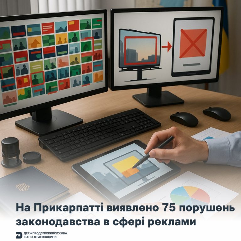 На Прикарпатті оштрафували рекламодавців майже на 200 тисяч гривень 8 На Прикарпатті оштрафували рекламодавців майже на 200 тисяч гривень