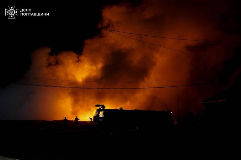 Росіяни обстріляли Дніпро, Запоріжжя та Полтавщину (ФОТО)