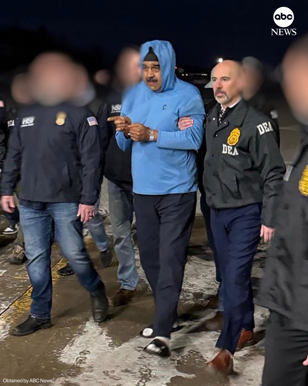 У Сполучених Штатах показали кадри із захопленим президентом Венесуели 2 G9y3UMbXMAAN0S3