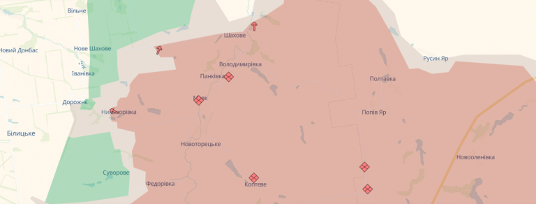 Ворог просунувся на Донеччині 2 Znimok ekrana 2026 01 12 102740