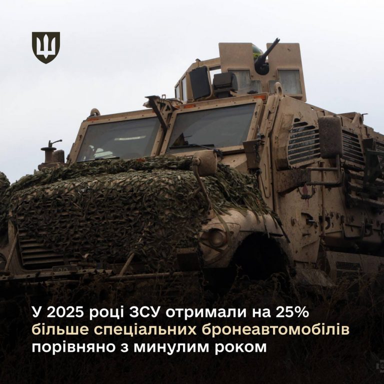 ЗСУ у 2025 році отримали більше бронеавтомобілів, ніж торік - Міноборони 8 ЗСУ у 2025 році отримали більше бронеавтомобілів, ніж торік - Міноборони