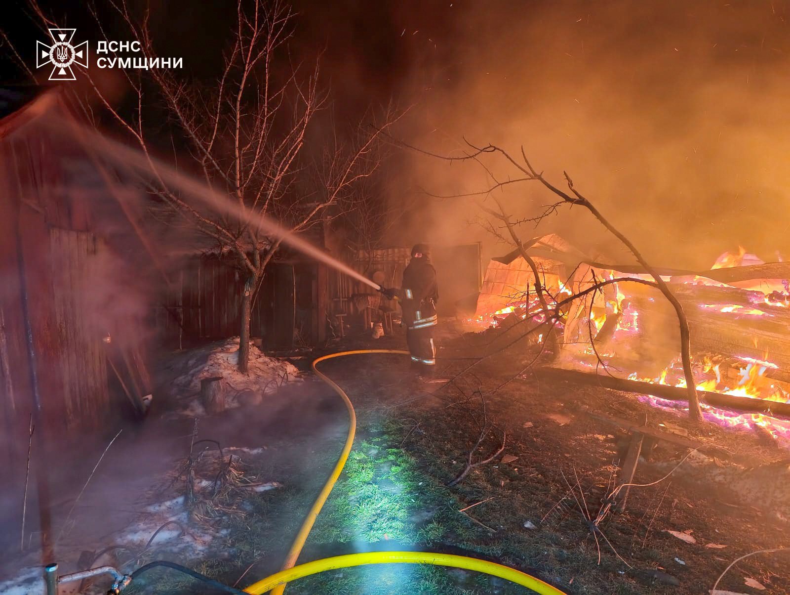 росіяни атакували Сумщину та Дніпропетровщину: розпочалися пожежі (ФОТО) 2 photo 2026 01 27 09 34 18 2