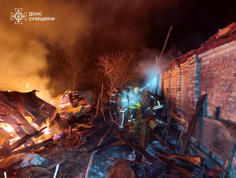 росіяни атакували Сумщину та Дніпропетровщину: розпочалися пожежі (ФОТО) 2 photo 2026 01 27 09 34 18 3
