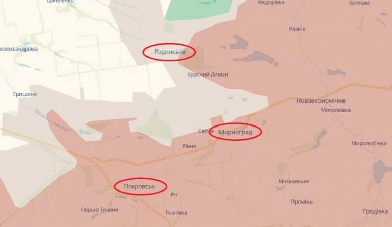 Ситуація на фронті: росіяни захопили село Рівне на Донеччині 7 234556