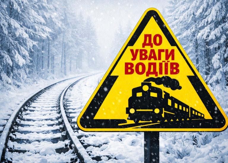 На Франківщині біля залізничних переїздів встановлюють нові знаки 12 На Франківщині біля залізничних переїздів встановлюють нові знаки