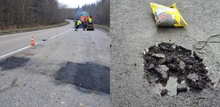 Чому взимку на дорогах Прикарпаття з'являються ями та чому їх латають не одразу 8 Fotoram.io 5