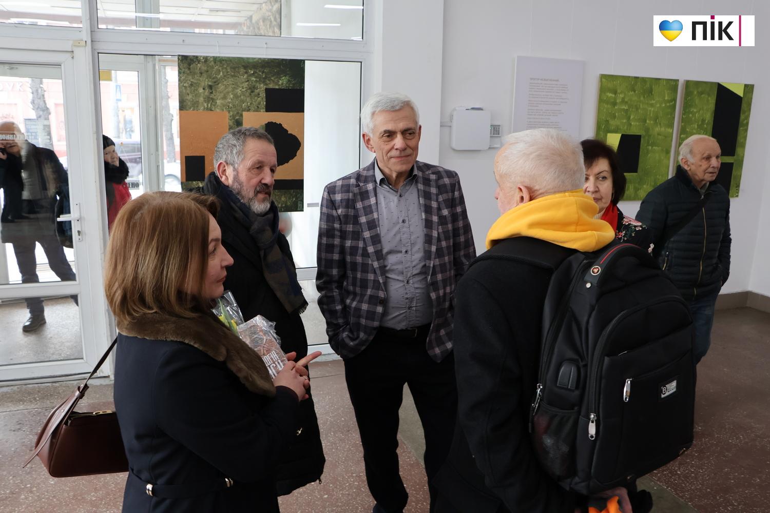 "Простір незбагненний": у Франківську відкрили персональну виставку Галини Новоженець 29 IMG 9301 resize