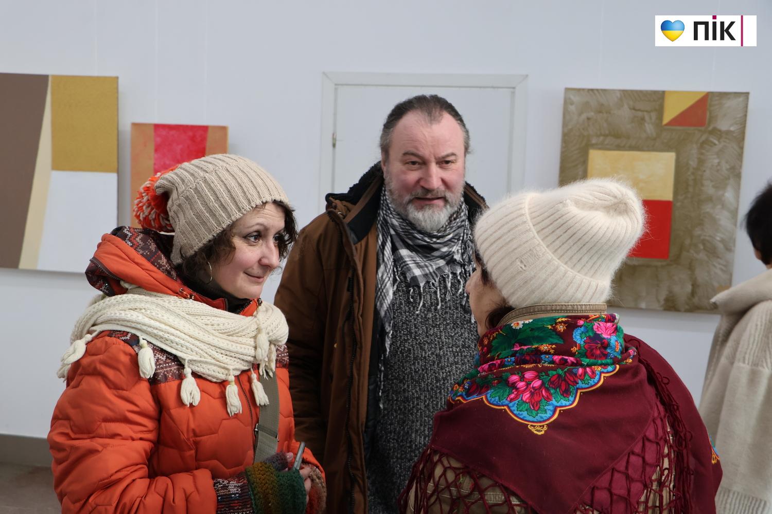 "Простір незбагненний": у Франківську відкрили персональну виставку Галини Новоженець 18 IMG 9544 resize