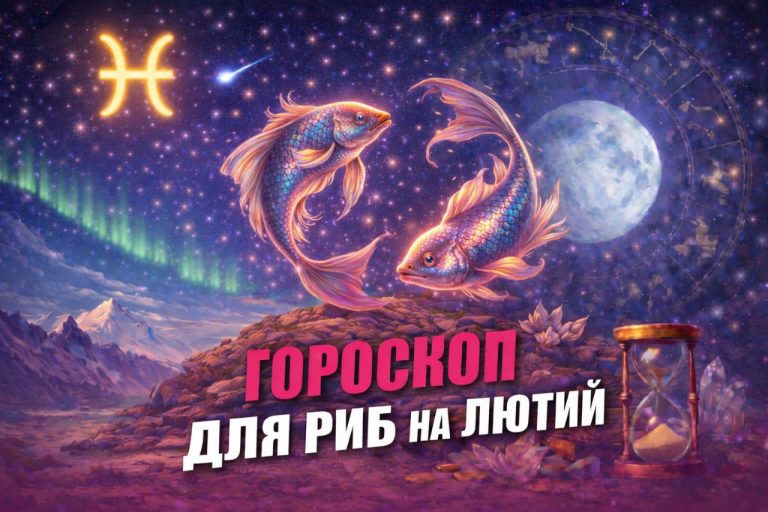 Гороскоп для занку зодіаку Риби на лютий 2026 року