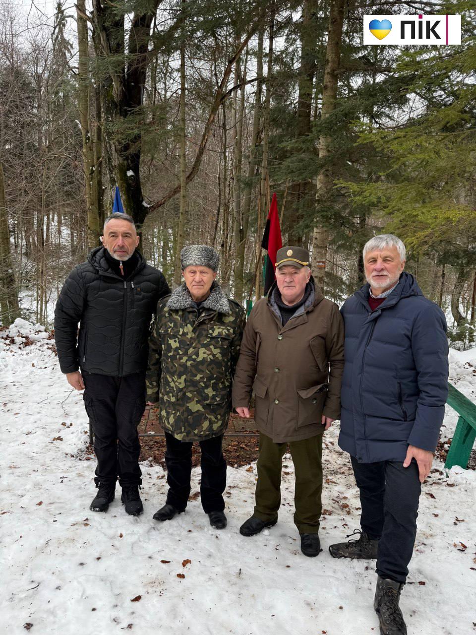 У Богородчанській громаді вшанували пам'ять командира УПА Василя Андрусяка (ФОТО) 2 photo 2026 02 22 15 45 26