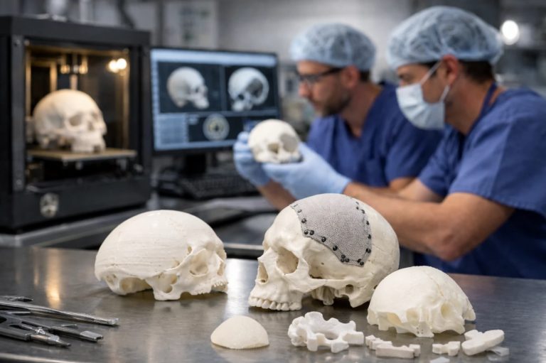 Реконструкція черепа після бойових поранень: роль 3D-друку у нейрохірургії 7 1234