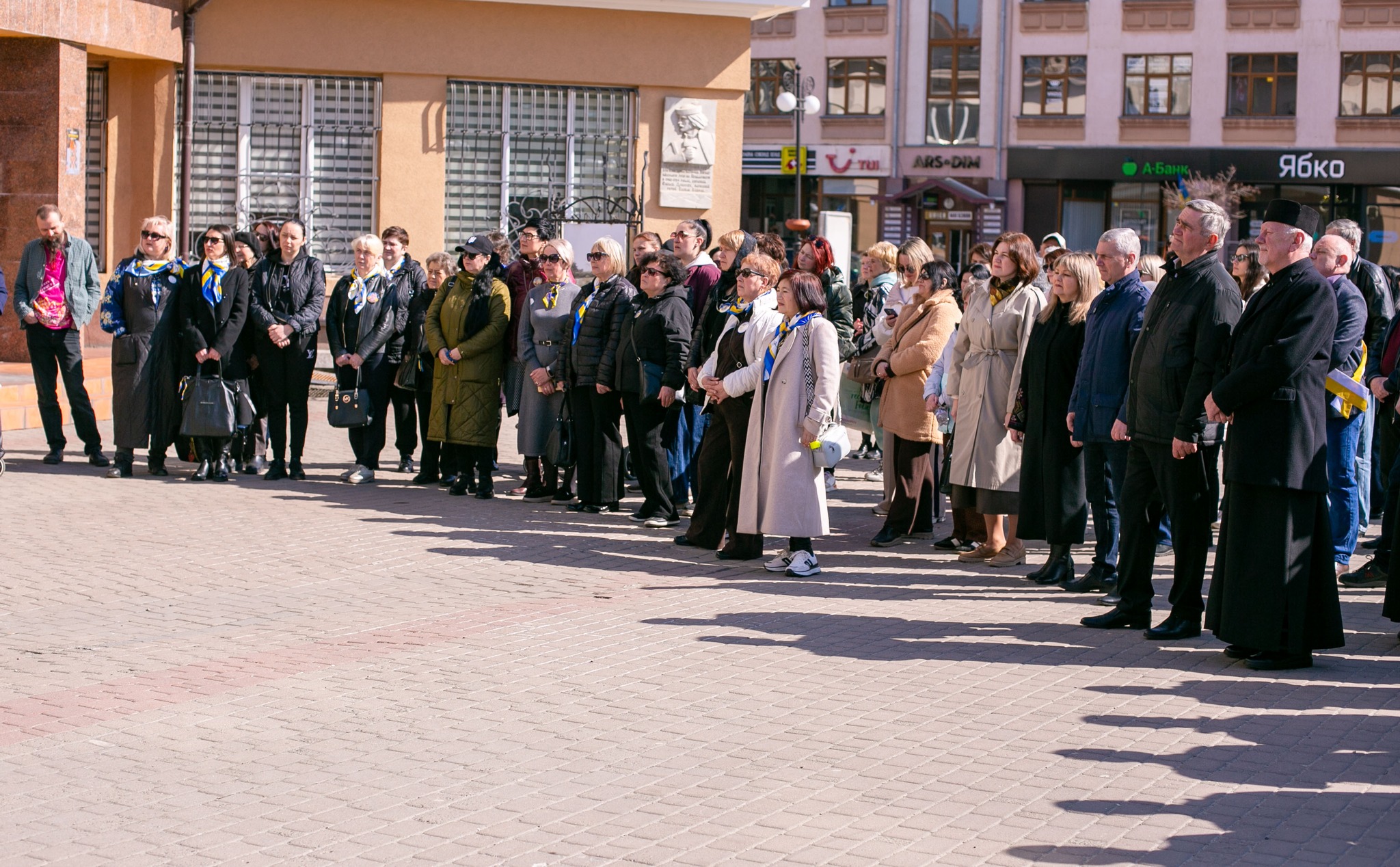В Івано-Франківську презентували творчу роботу «П’єта», присвячену загиблим воїнам 4 652576162 1530034678692783 4152071110080623519 n