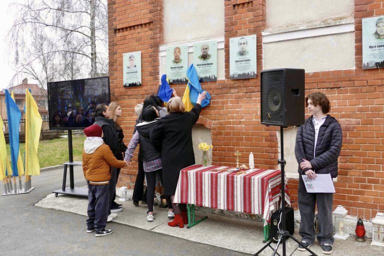 У Калуші відкрили меморіальні дошки полеглим воїнам Шулику та Будзану (ФОТО)