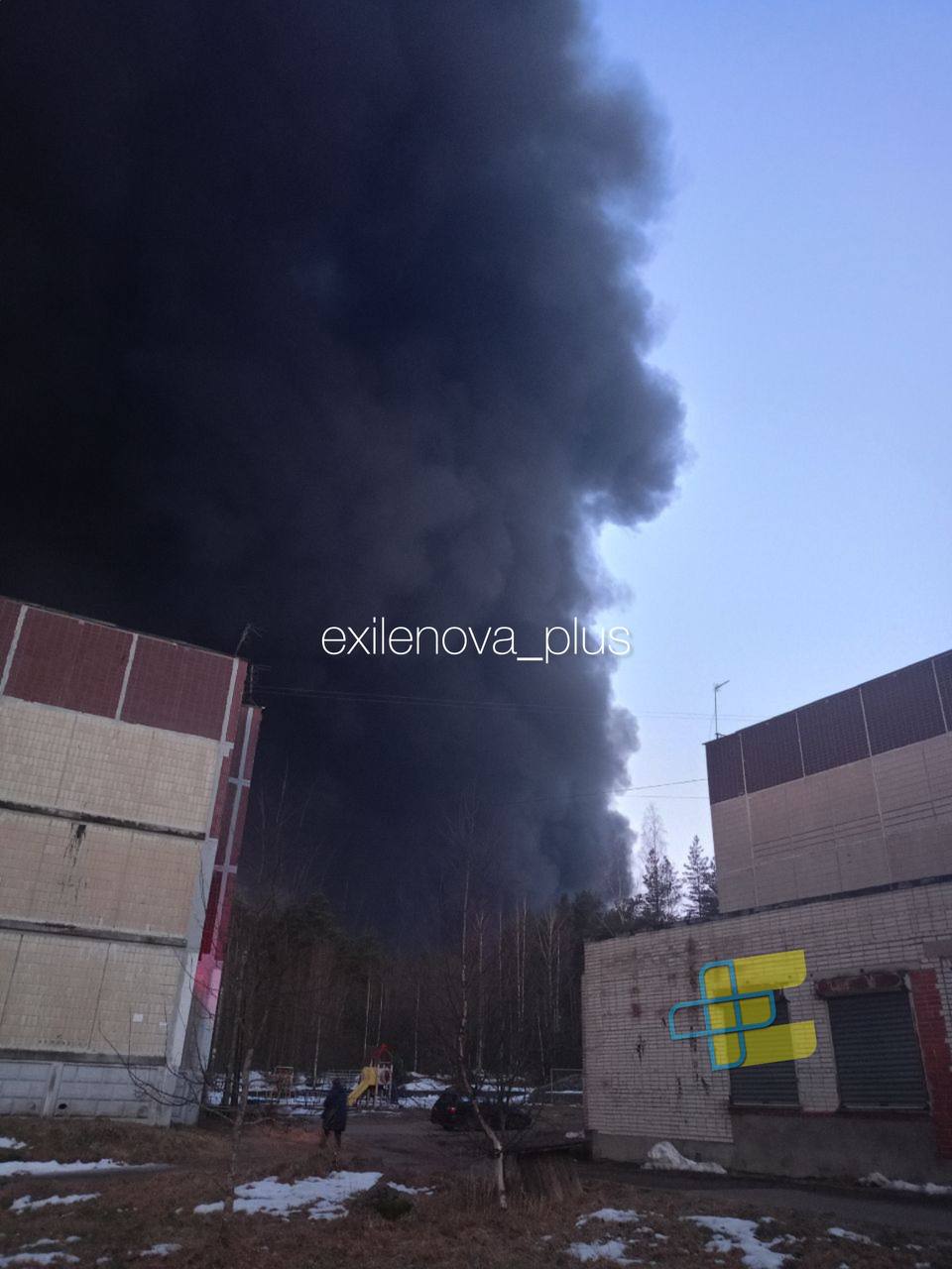 "Добрі" БпЛА уразили нафтоналивний термінал у рф: сталася пожежа 2 photo 2026 03 23 07 20 26