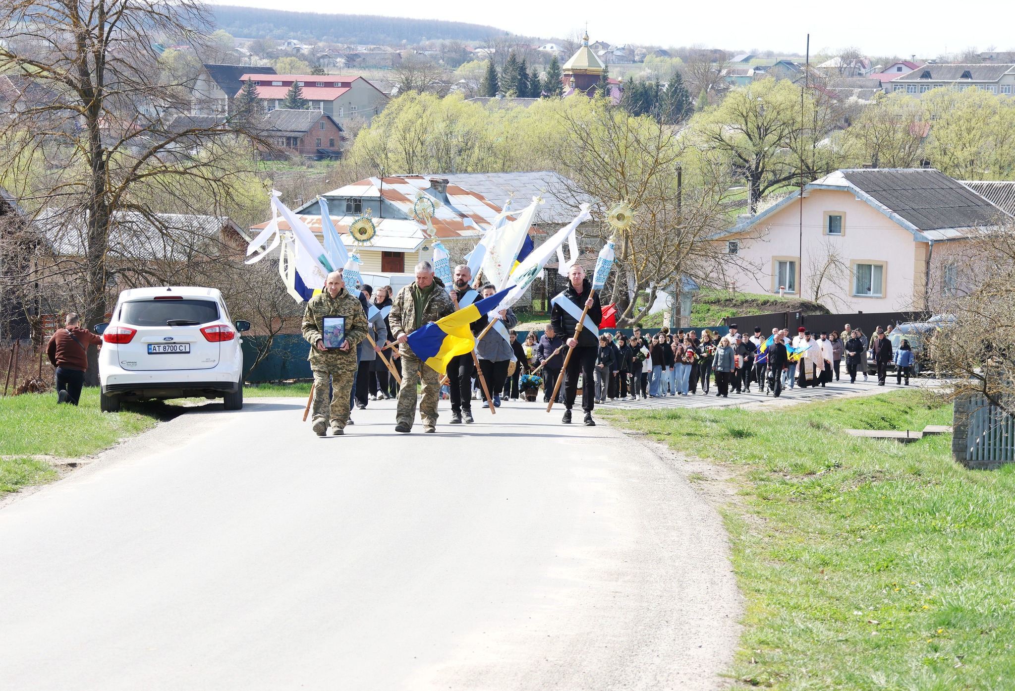 На Прикарпатті попрощалися із полеглим захисником Олександром Депутатом (ФОТО) 6 671955974 1580271727437697 4444341971493750562 n