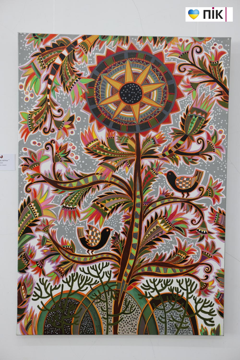 "Квіти і птахи": у Франківську відкрилася виставка художниці Олесі Сікори (ФОТО) 7 G71A0030 resize