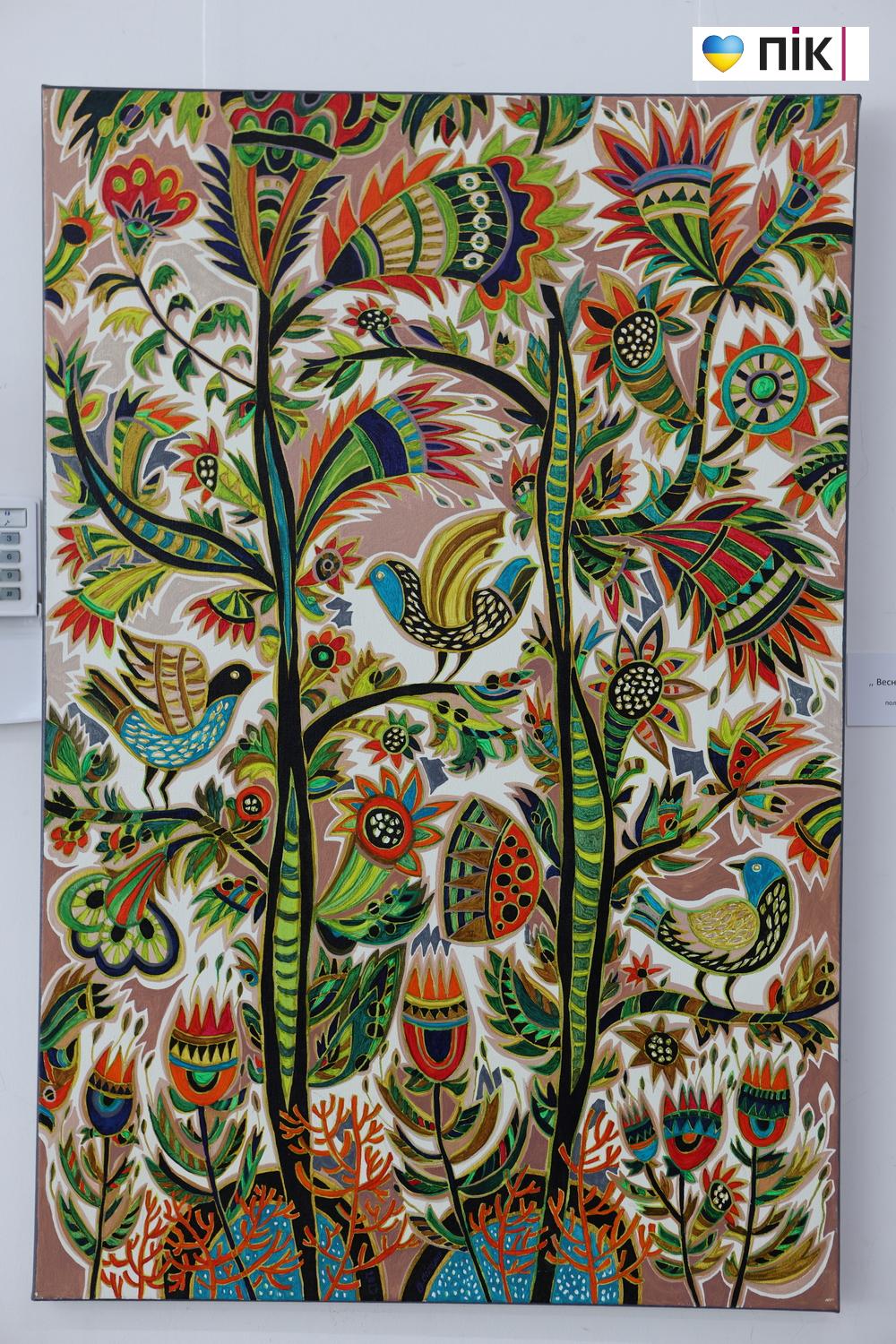 "Квіти і птахи": у Франківську відкрилася виставка художниці Олесі Сікори (ФОТО) 11 G71A0037 resize