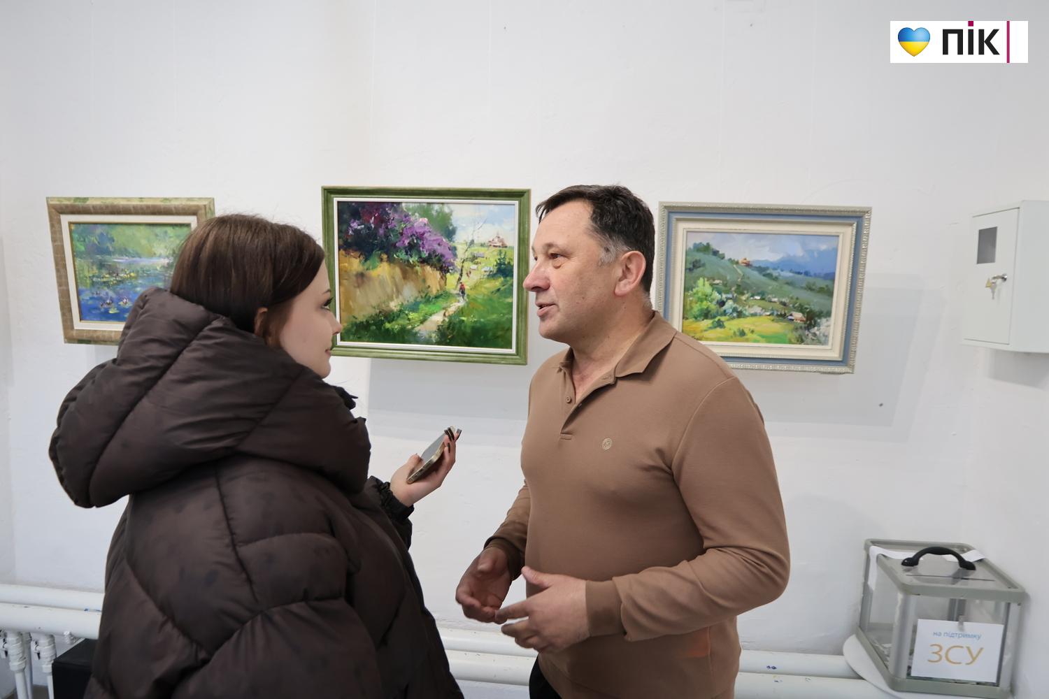 «Пленерні історії»: у Центрі сучасного мистецтва відкрилася виставка Богдана Кузіва 11 IMG 0305 resize