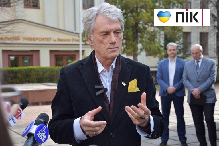 До Івано-Франківська приїхав Віктор Ющенко (ФОТО)
